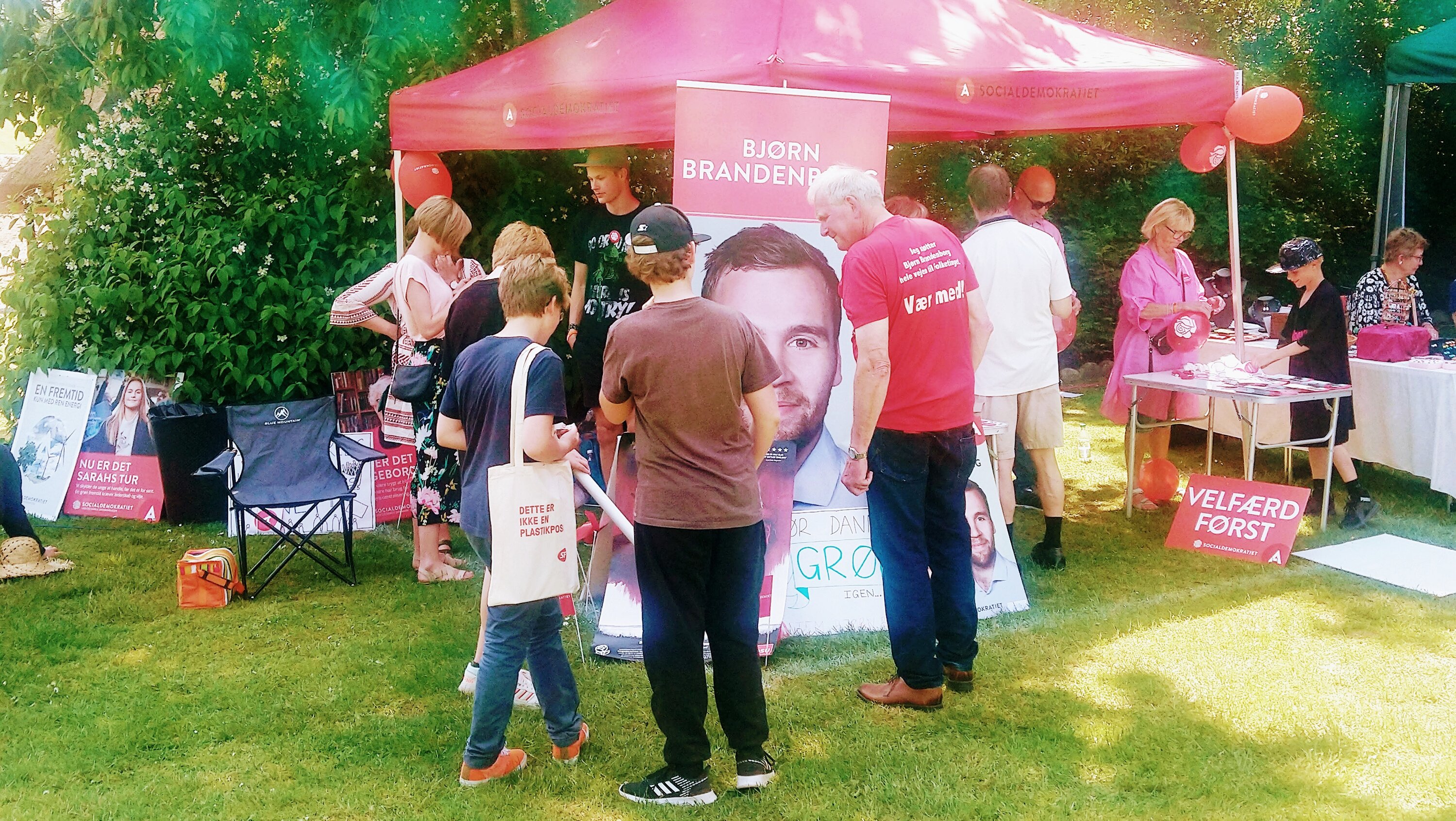 Demokratifestival i Ollerup - Grundlovsdag 5. juni  kl. 11.00 - 17.00